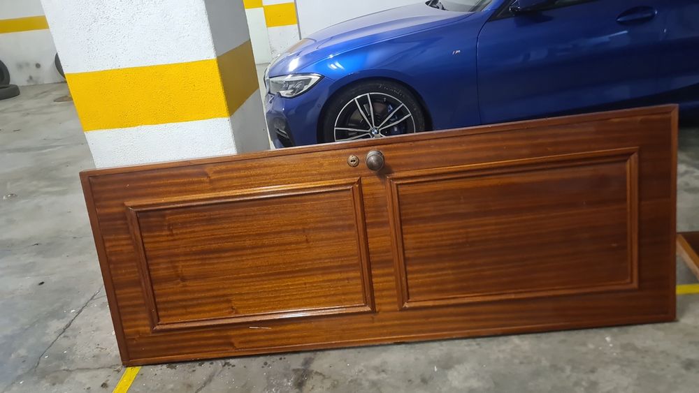 Porta de interior de Madeira