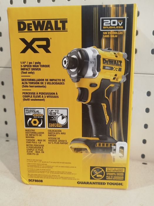 DeWalt DCF860 XR 20V Max 280 Нм імпакт шуруповерт  Оригінал США