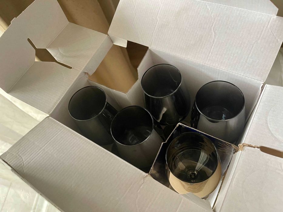 Luminarc Shiny Graphit Wine Glass