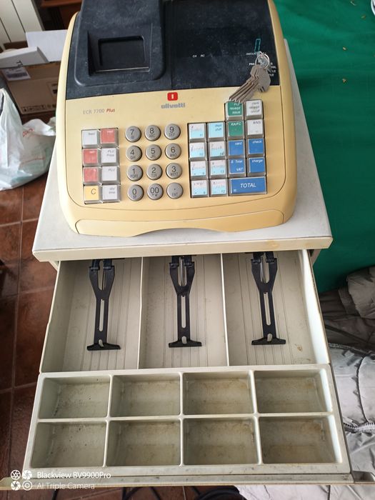 Caixa registadora antiga
