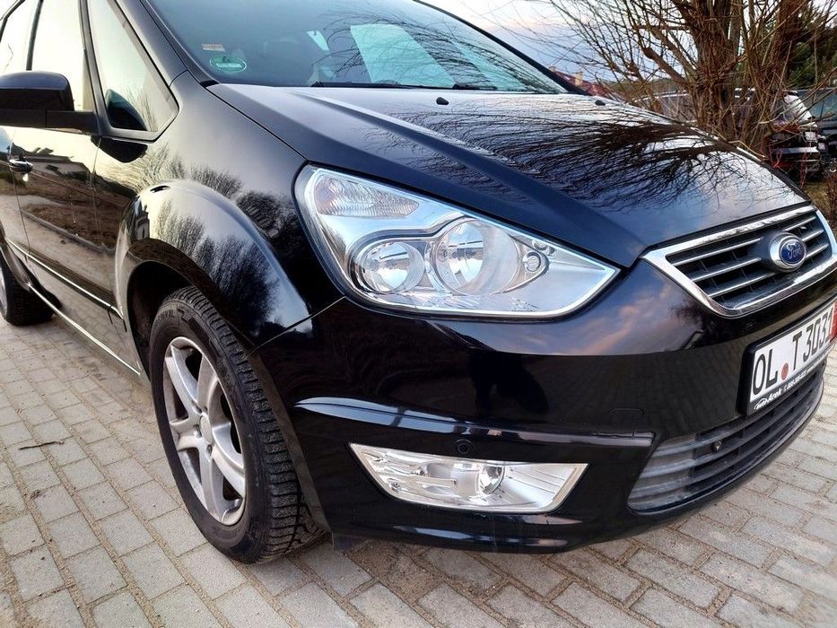 Ford Galaxy Duża NAVI DVD Lakier czarna pantera 7osób Bardzo zadbany z Niemiec