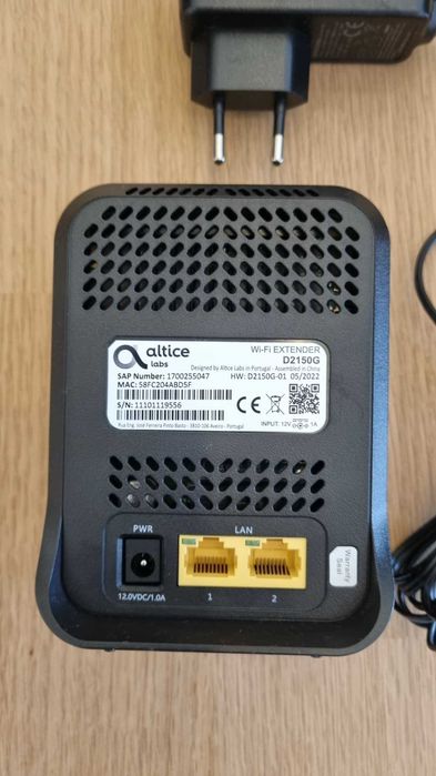 Wi-Fi Extender MEO 2150G (2.4 GHz + 5 GHz) - Novo