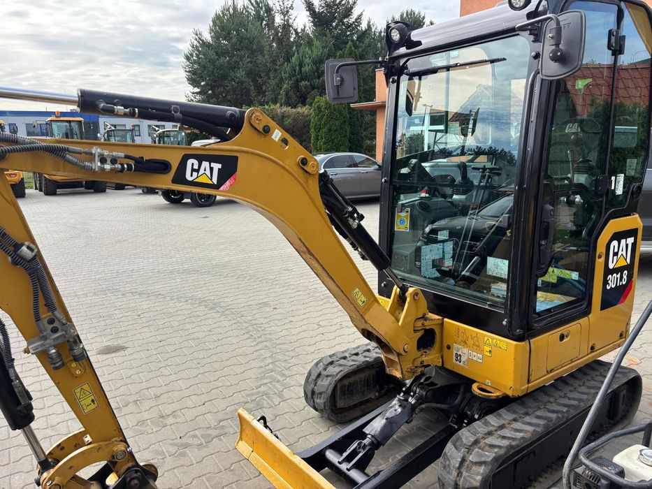 Caterpillar 301.8  Minikoparka CAT 301.8 z 2019r sprowadzona