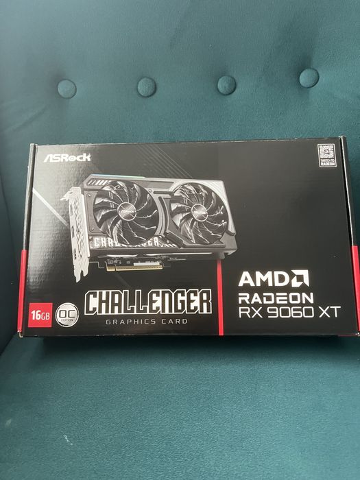 GPU ASROCK AMD Radeon RX 9060XT Challenger 16GB OC / Gwarancja
