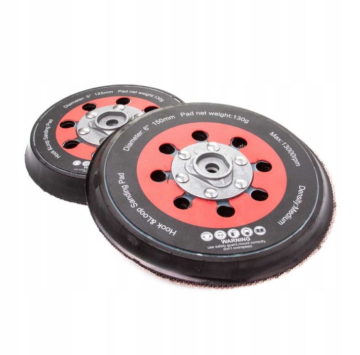 X2 Profesjonalnych Tarcza z Rzepem Dysk 150mm do Większości Szlifierek