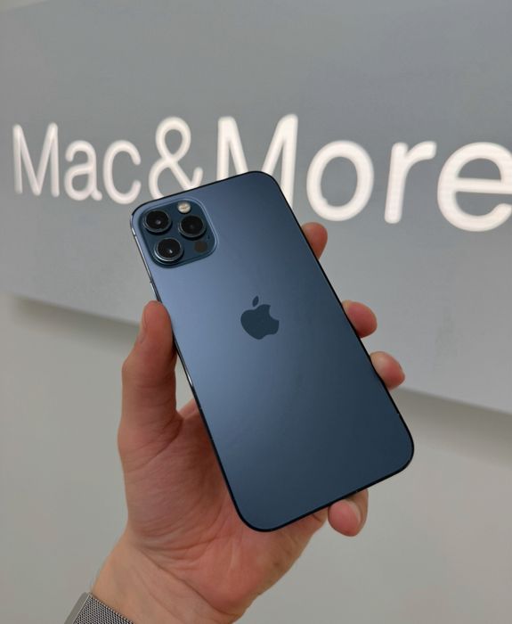 GWARANCJA iPhone 12 Pro Max Pacific Blue 94% bateria