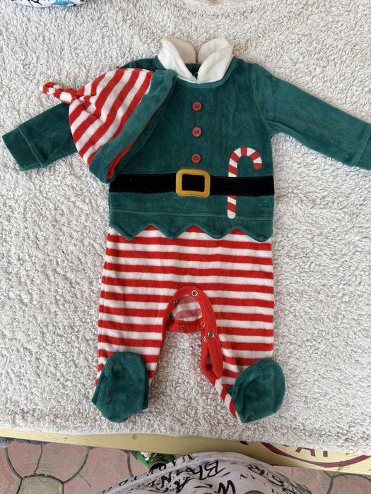 Человечек новогодний с шапочкой