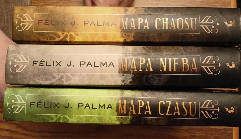 książki Mapa czasu Mapa nieba Mapa chaosu - Felix J. Palma