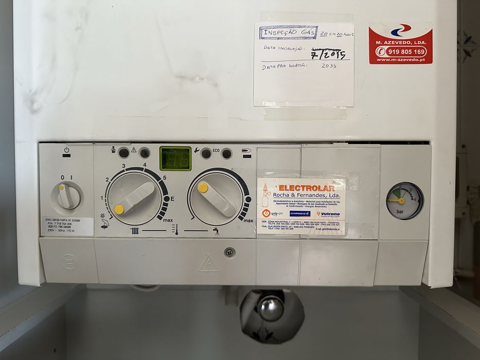 Caldeira a gas aquecimento central