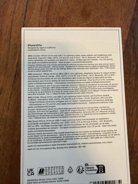 IPhone 14 Pro, 128 GB