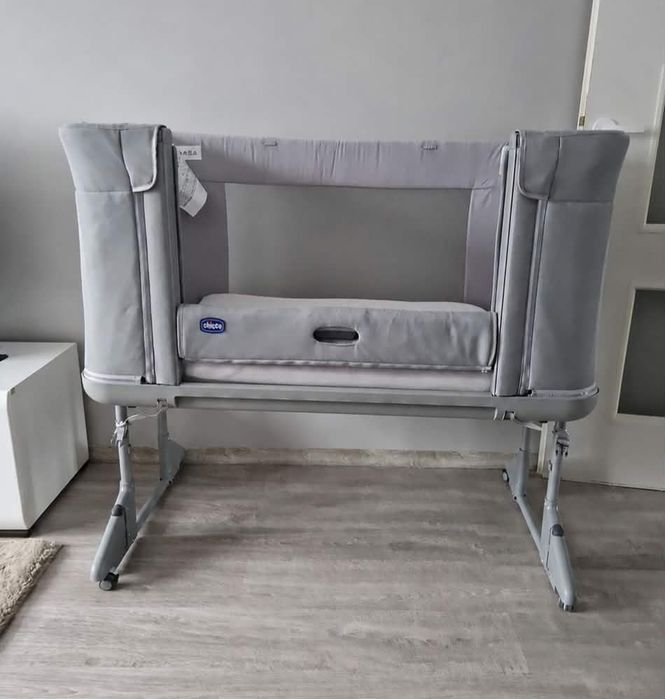 Łóżeczko 0-22kg 3w1 chicco next2me