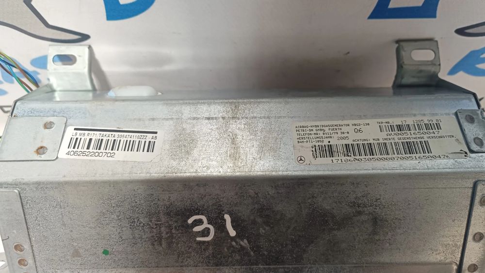 AIRBAG PASSAGEIRO PENDURA MERCEDES BENZ CLASS SLK R171 A1718600305