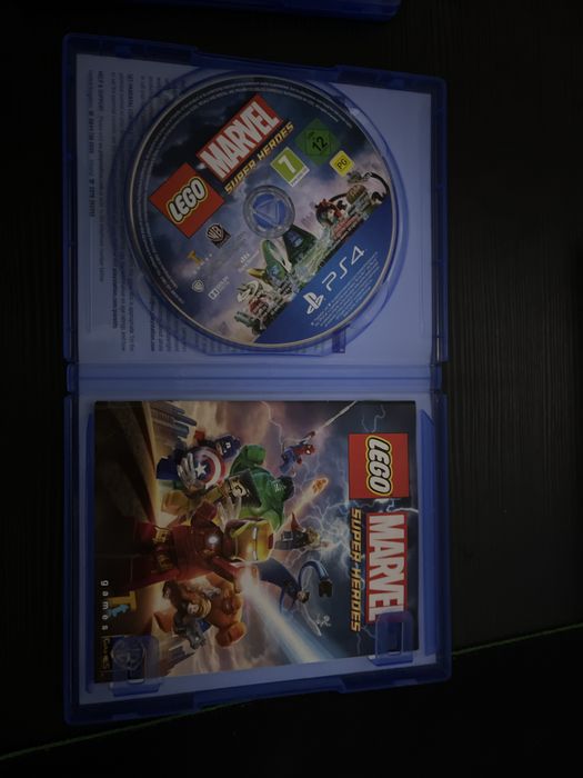 Lego marvel superheros ps4 disco jogo