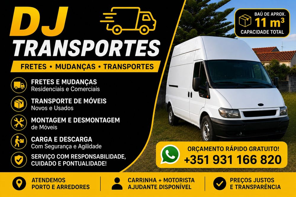 Mudanças e fretes