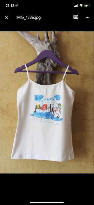 Футболка. Майка. С Рисунком. Одесса.