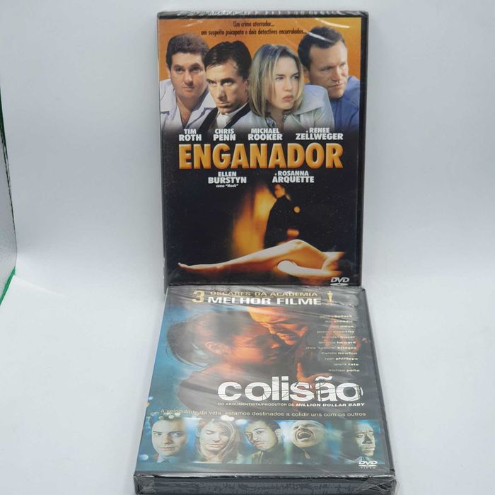 Lote 7/2 - Pack de 18 Filmes Novos e Selados em DVD - Ref.VI