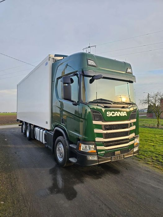 Scania R450/ Winda / Kabina sypialna/ Chłodnia/ Super Stan/  !! Pierwszy właściciel!! 6x2 !! Chłodnia!! Winda!!