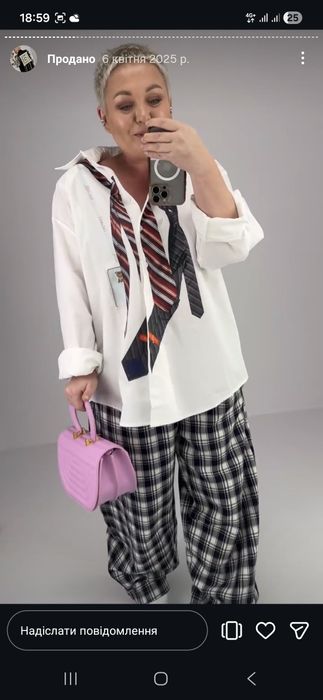 Костюм рубашка+штани,  Корея