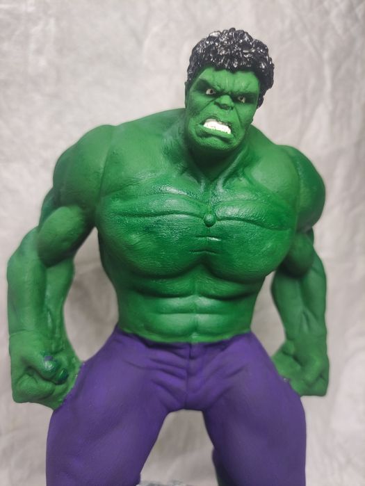 Marvel Халк Статуя Гiпс