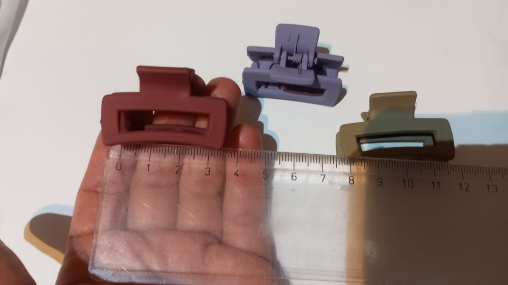 3 molas de cabelo NOVAS