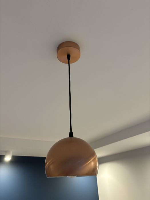 Lampy w kolorze miedzianym