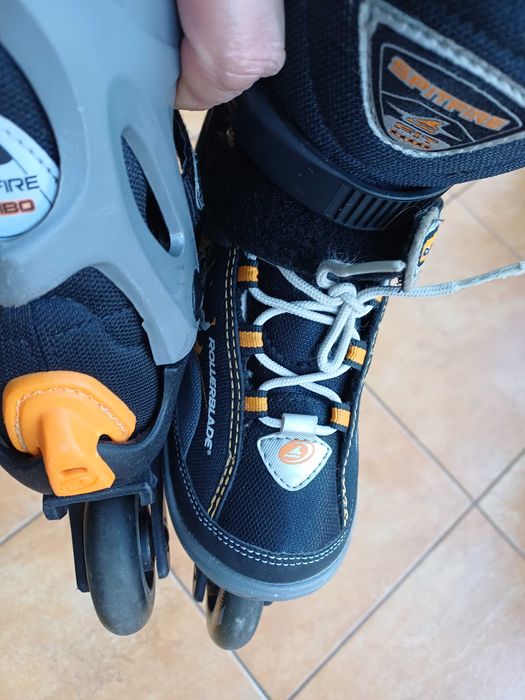 Rolki dziecięce Rollerblade (28-32) regulowane w bdb stanie