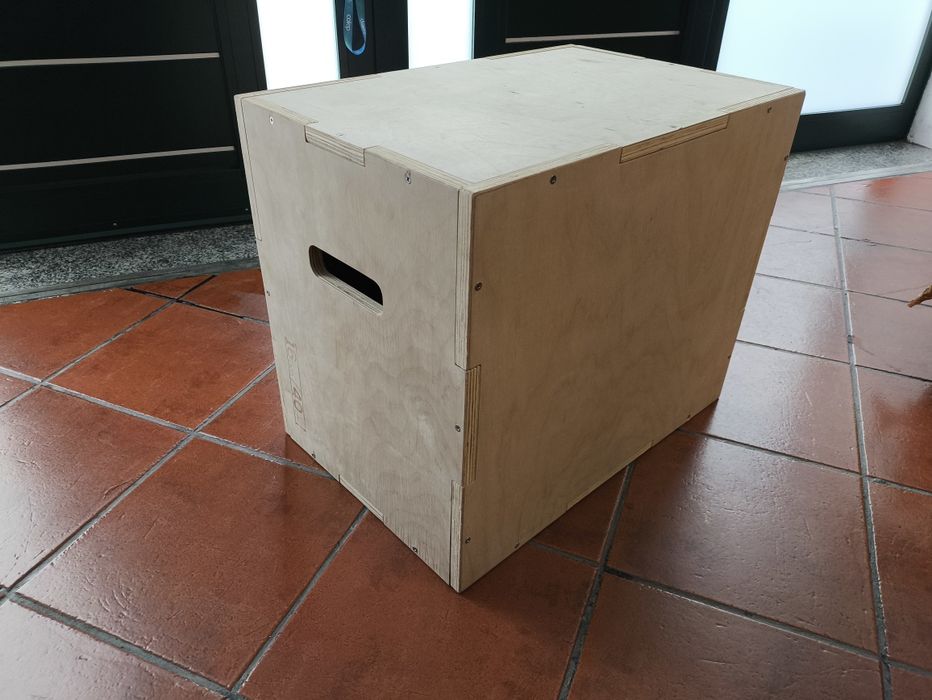 Caixa salto pliometria