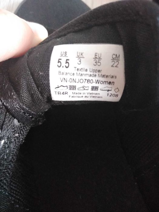 Buty trampki Vans r.35