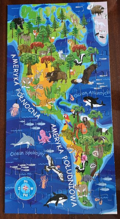 Puzzle edukacyjne 3D