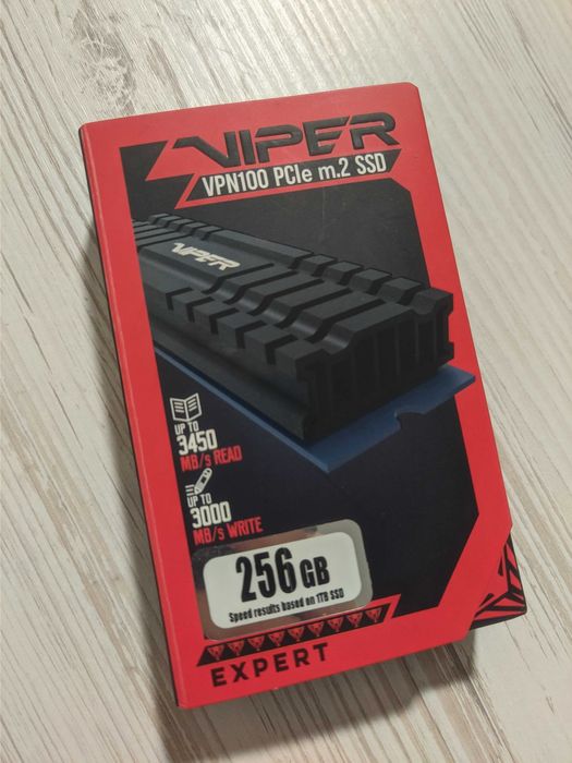 SSD Patriot Viper VPN100 256GB  m.2 NVMe PCI-e 3.0 x4