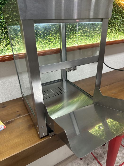Vitrine Aquecedor de batatas fritas