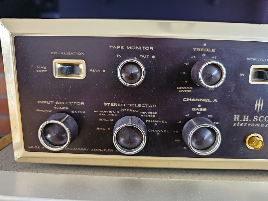 SCOTT LK-72 wzmacniacz lampowy