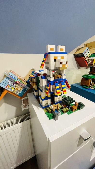 Kompletne Lego 21188 Wioska Lamy pudelko instrukcja UNIKAT minecraft