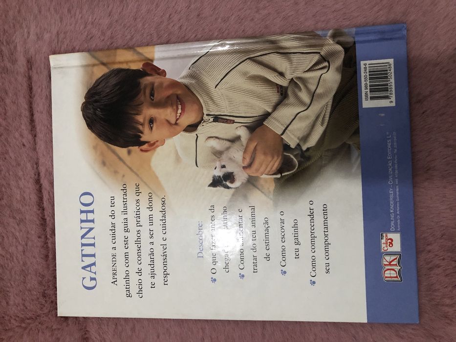 Livro "Gatinho - Como cuidar e educar"