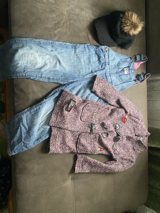 Комбінезон, кардіган 5років