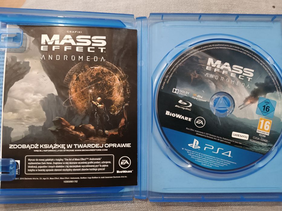 Mass Effect :Andromeda Ps4