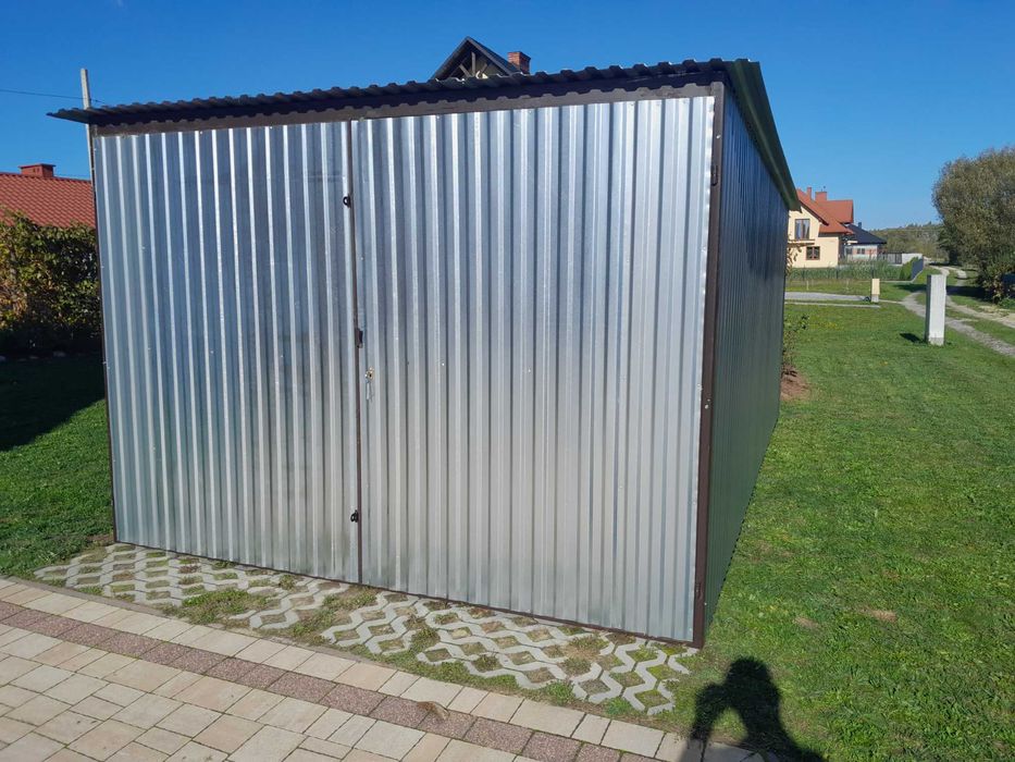 Garaż blaszany 3x5 Na budowe