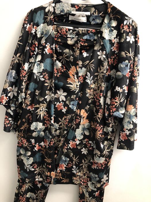 Komplet garnitur welurowy