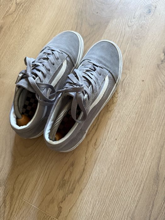 Vansy Old Skool szare zamszowe 38