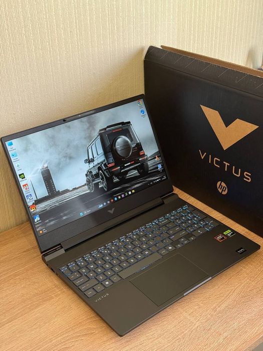 Игровой ноутбук HP-Victus-15 (AMD Ryzen AI 7-350/RTX5060-8Gb-80W)