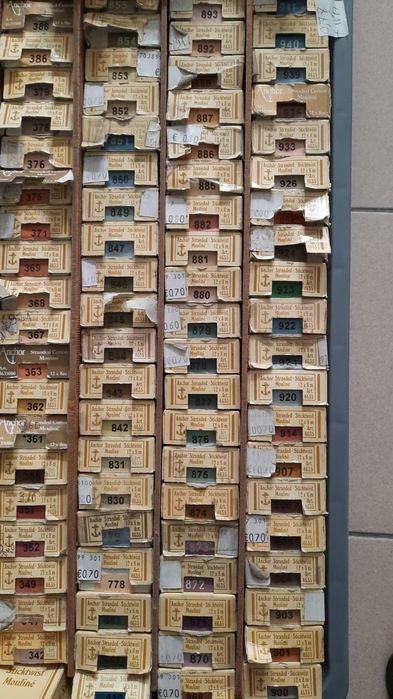 Linhas de Ponto Cruz NOVAS da Ancora - Lotes de 50 linhas