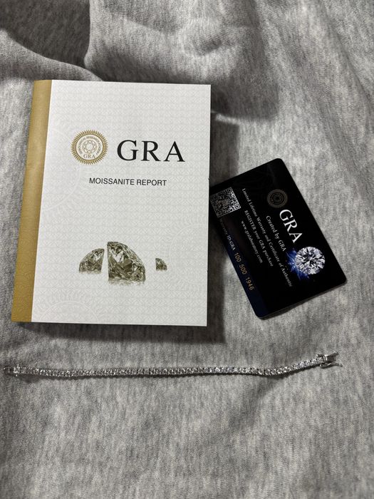 Bransoletka Tennis Moissanit 18cm