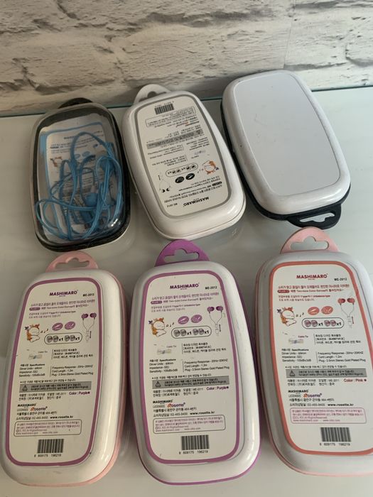 Zestaw używanych. Słuchawek