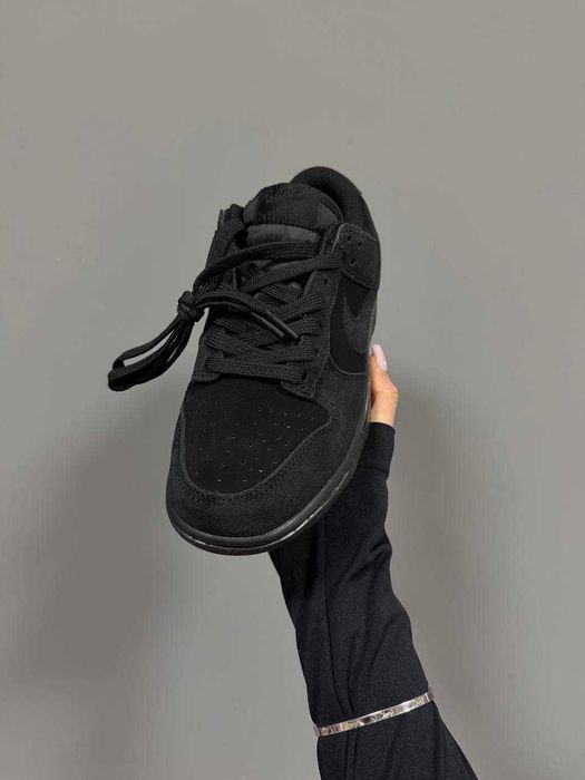 !SALE! Nike SB Dunk Nubuk Full Black 36 37 38 39 40 41 42 43 44 45