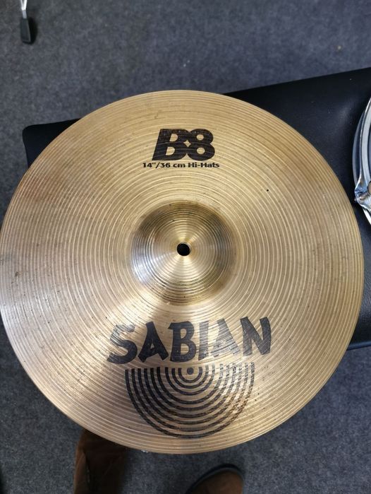 3 Pratos SABIAN B8 14"
