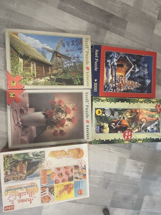 puzzle Trefl kompletne