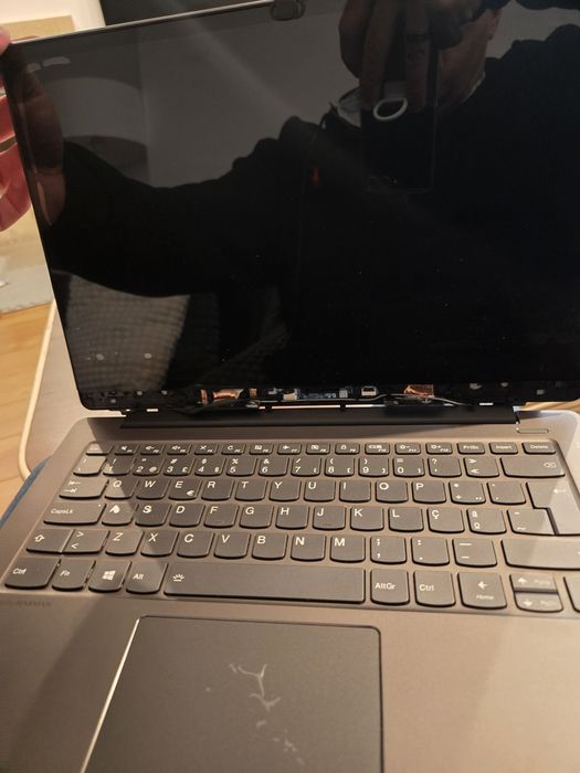 Portátil para peças