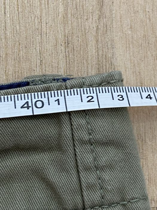 Hang ten M męskie krótkie spodenki spodnie chinosy zielone khaki