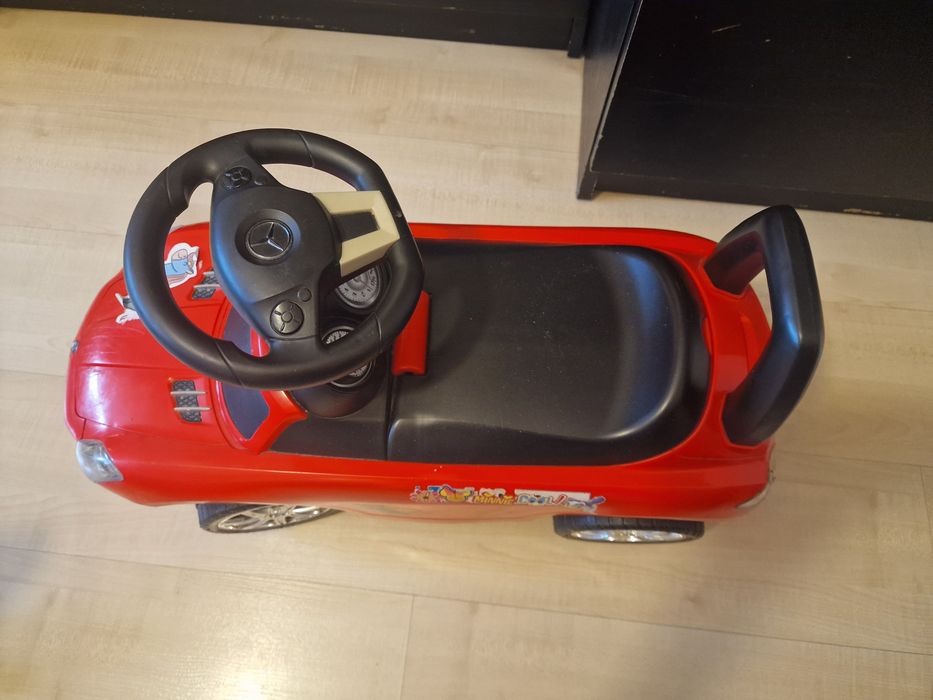Autko do jeżdżenia duże Mercedes czerwony ODBIÓR Z GLIWIC