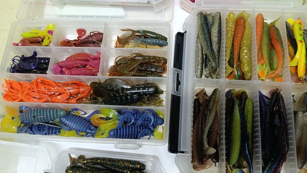 Набор силиконовых приманок